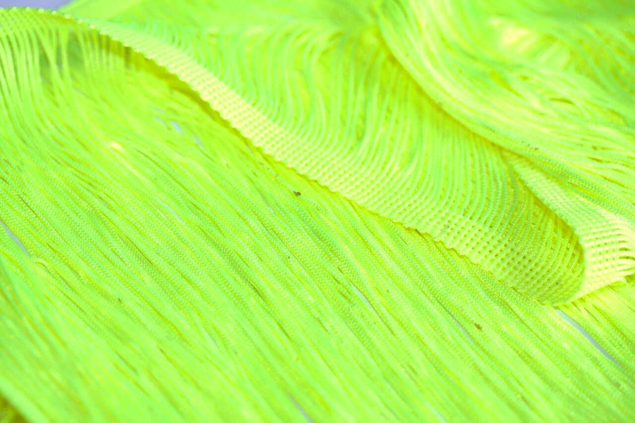SALE -20% Бахрома для танцю Tropic Lime